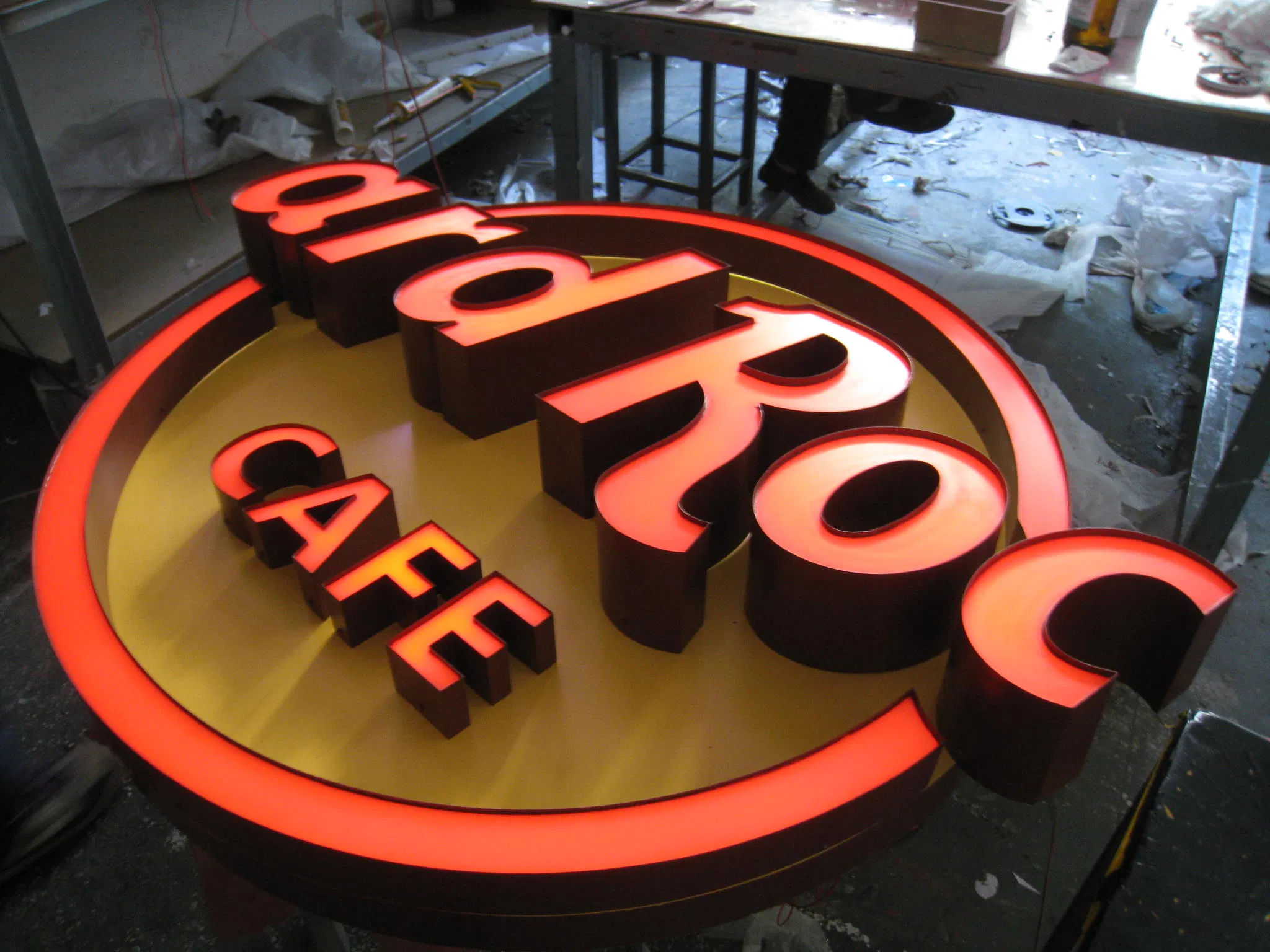 Custom LED Front Lit Channel Letter Sign for Shopfront Business Advertising