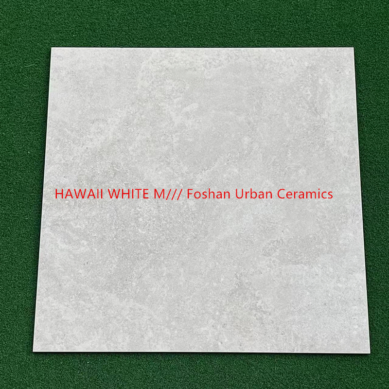 Hot Selling Foshan Hawaii White M 600*600mm P3 Porcelain Matte Floor Antique Rustic Tile