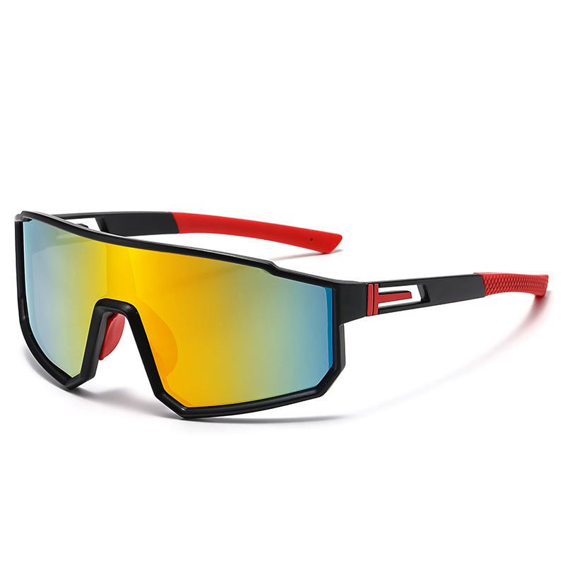 Hot Sale Sports Cycling Sunglasses Women's Colorful Coated Ski Glasses Men's Women Windproof Driving Riding Eyewear
