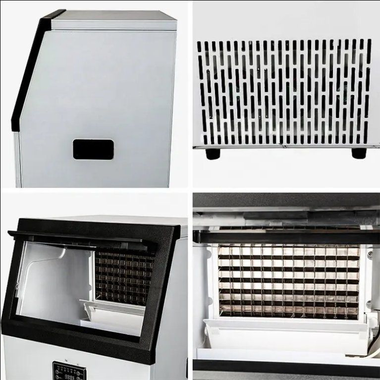 Wholesale Automatic Cube Ice Machine Commerical Ice Maker Machines Air-Cooled 36kg/24h Ice Maker Machine High-Capacity Ice Maker Machine for Hotel& Restaurant