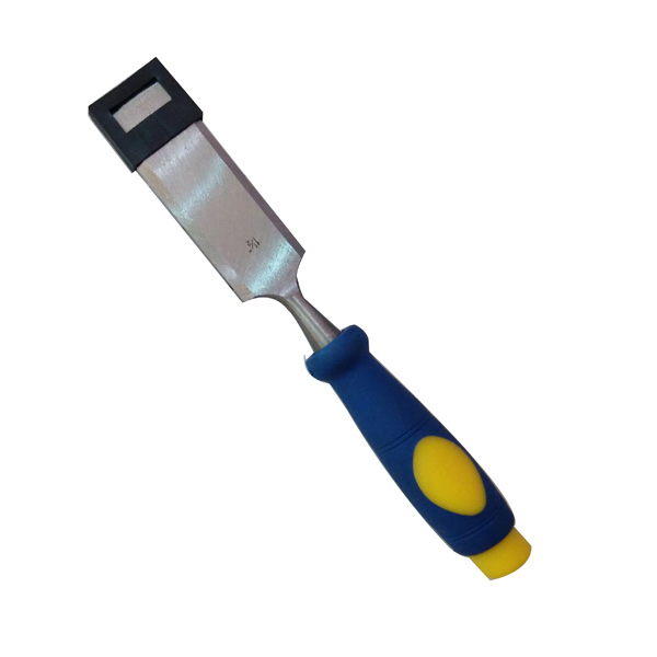 New Double Color Plastic Handle Wood Chisel