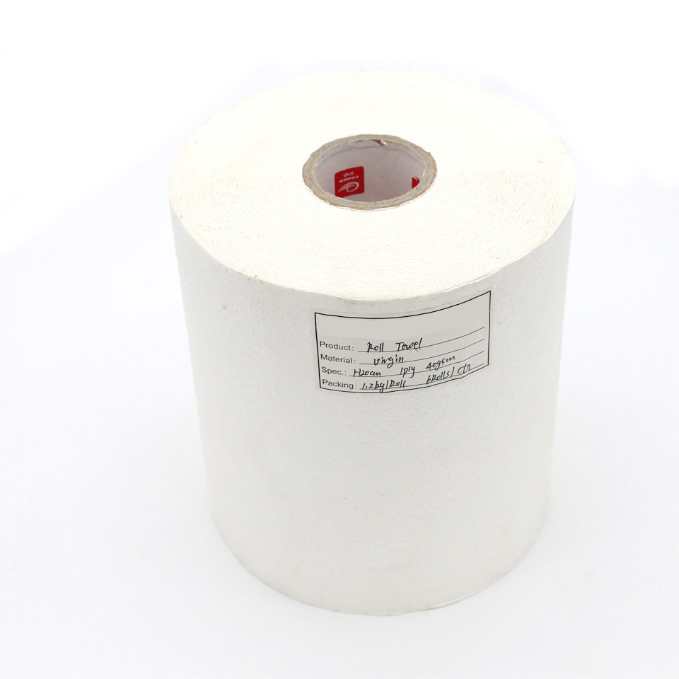 1.2kg Virgin Fiber Multifold Fast-Drying White Roll Towel