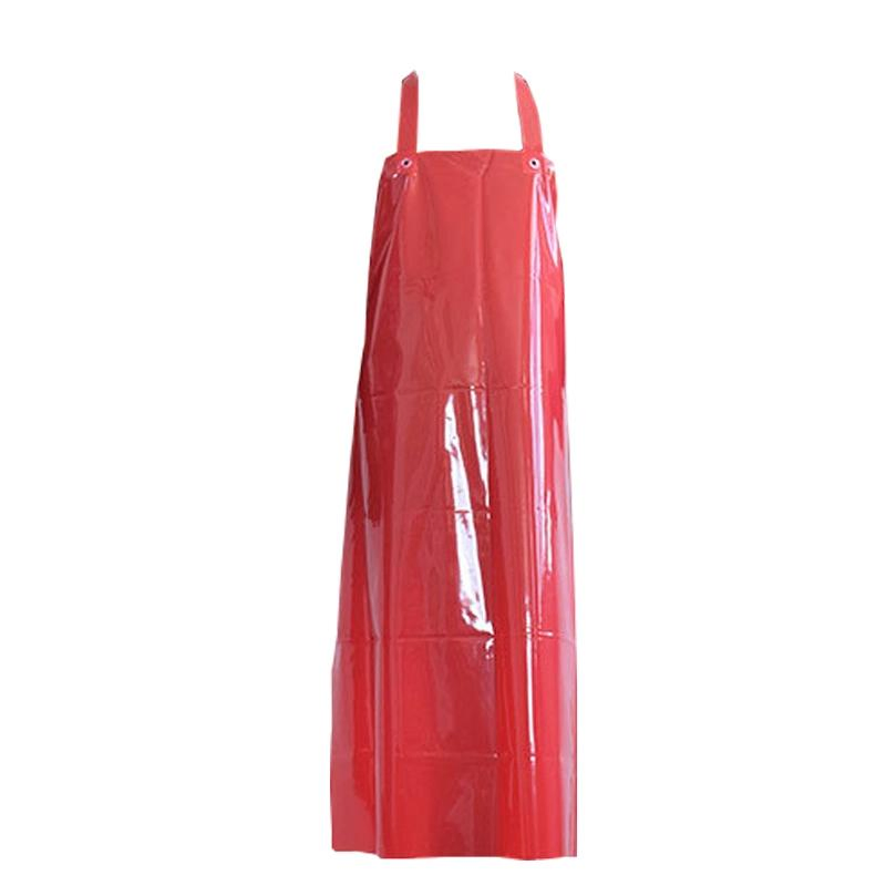 Food Grade TPU Industrial Waterproof Oilproof Sleeveless Plastic Apron Industrial Working