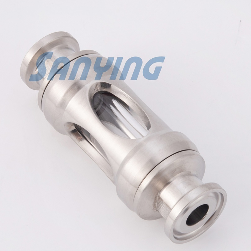Casting 304/316L DN25 Heat-Resistant Sight Glass Tubular Sanitary Mirror with Factory Price