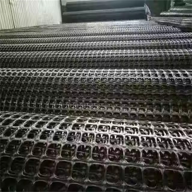 Road Construction Soil Stabilization Retaining Wall PP Biaxial Geogrid