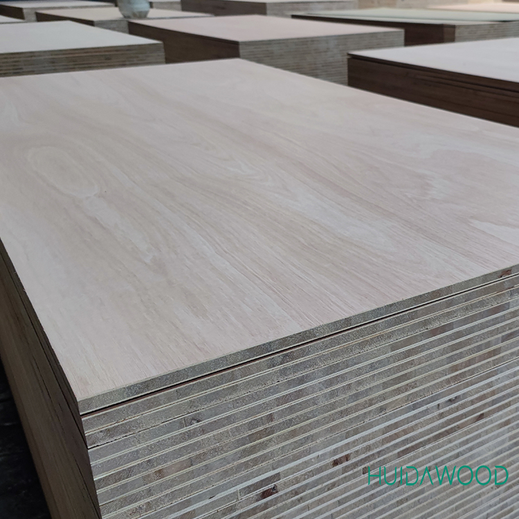 Factory Direct Sales Wood Fireproof MDF Board Raw Plain Blockboard for Furniture