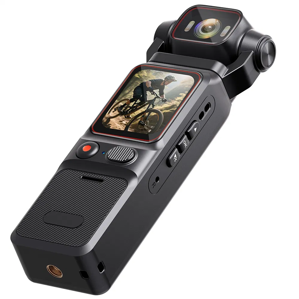 L18c 4G Remote HD Camera Rotatable Lens Conference Outdoor Recorder 4K Portable Handheld Sports Camera