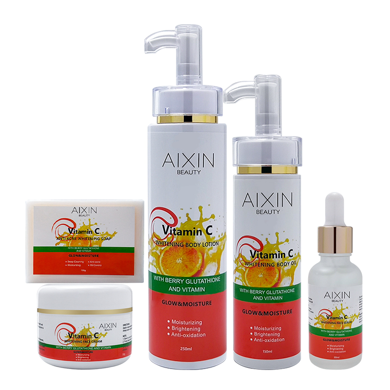 Beauty Cosmetics Skin Care Vitamin C Whitening Lighting Korean Skincare Kit