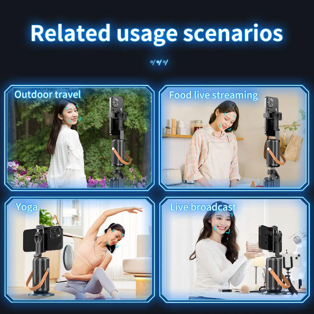 Стабилизатор для телефона с AI-трекингом и пультом