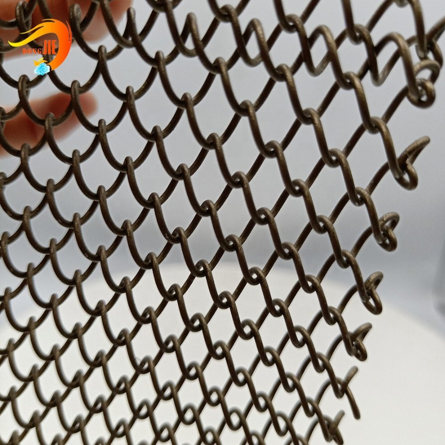 Durable Custom Stainless Steel Small Chain Link Fencing for Secure Areas