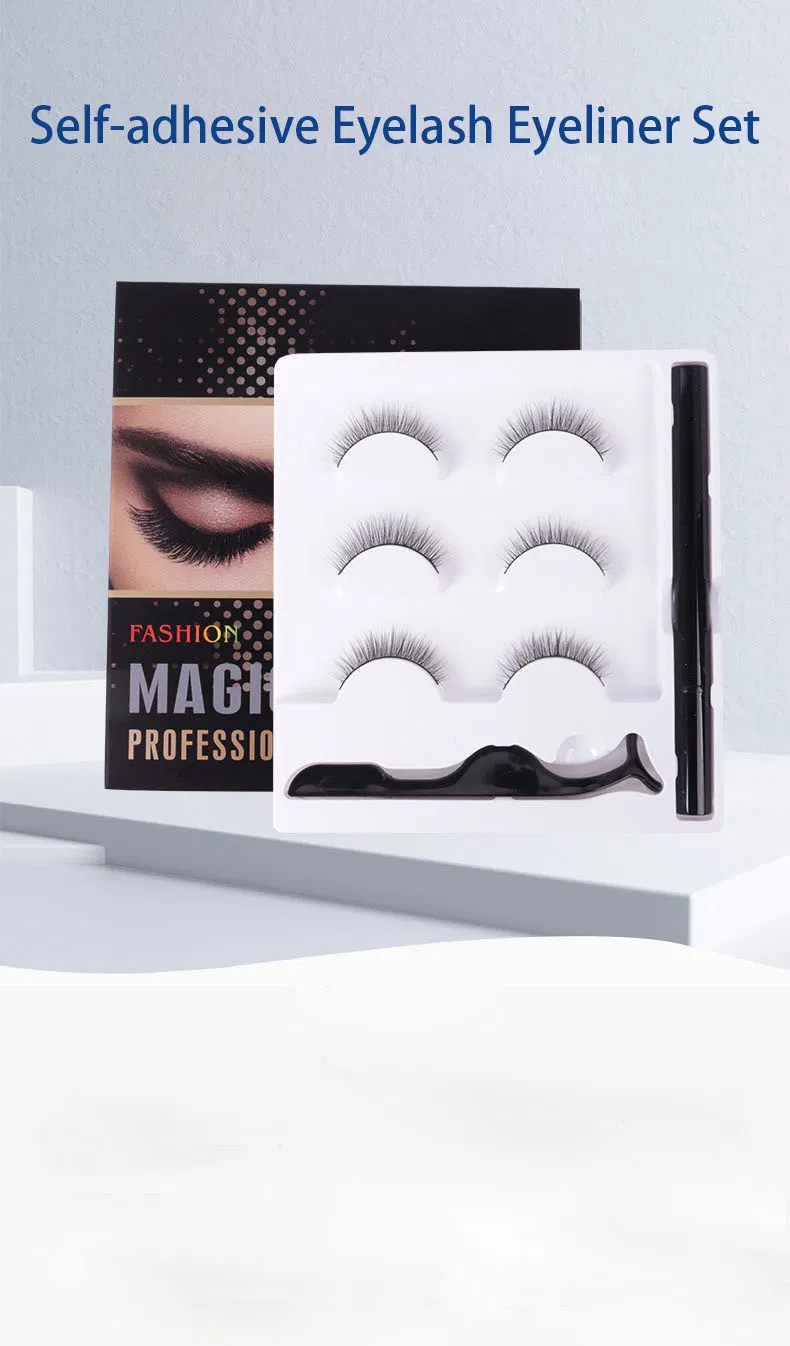 2020 Newest Styles Magnetic Eyeliner and Magnetic Lashes 3D Wholesale Magnetic Eyelashes