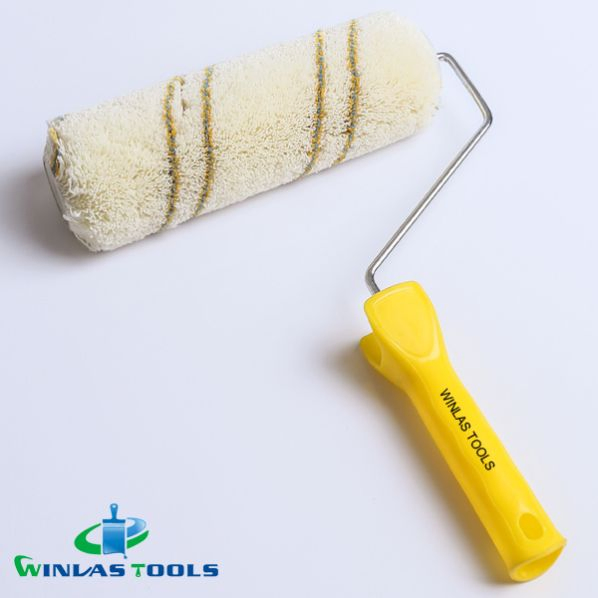 250mm Polyamide Fabric 230mm Paint Roller with Handle