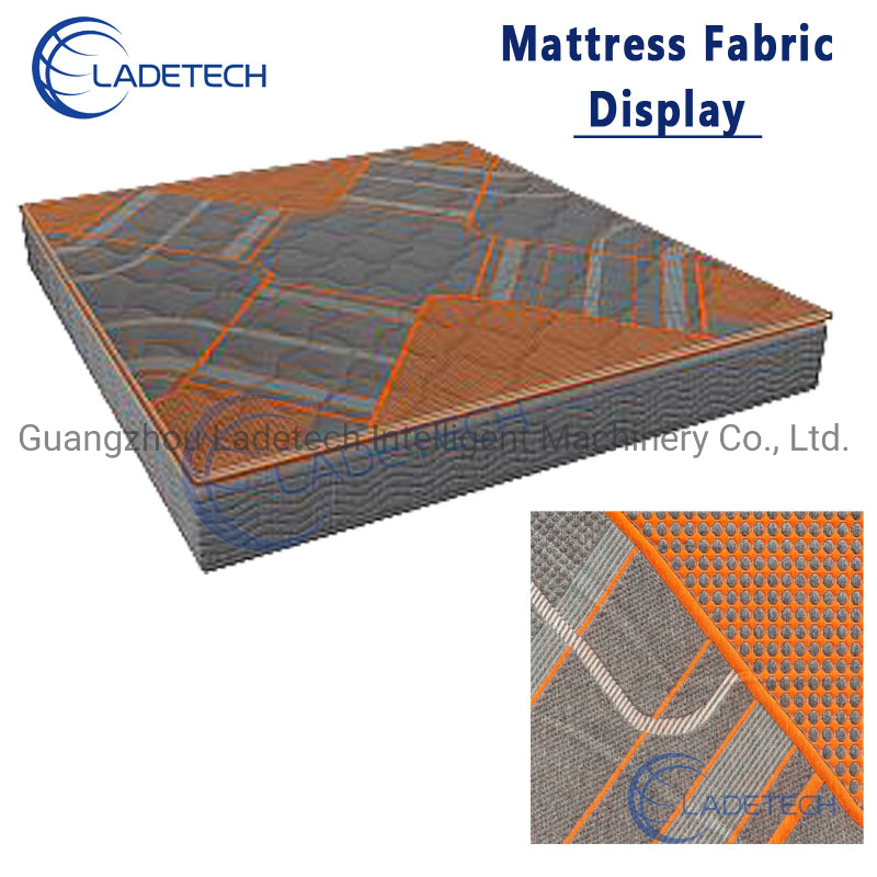 LDT-ZJB10 300-450 Grams High Quality Mattress Ticking Jacquard Fabric China Factory Whole sale