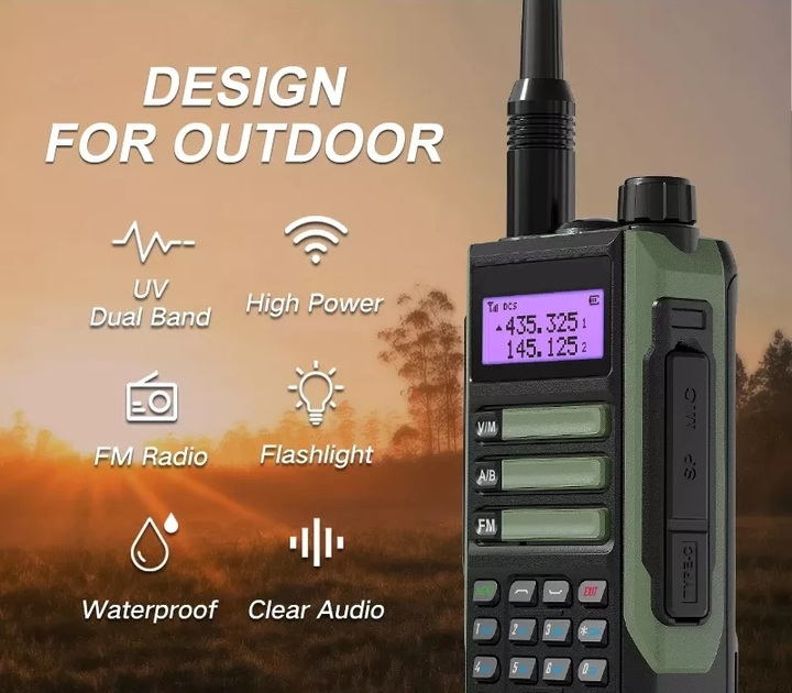 Радиостанция Baofeng UV-17 PRO GPS 10W