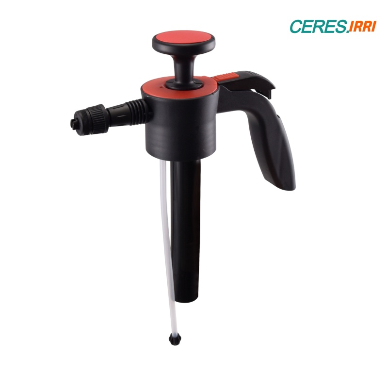 Plastic Hand Pump Handheld Sprayer Adjustable Nozzle for Garden Use