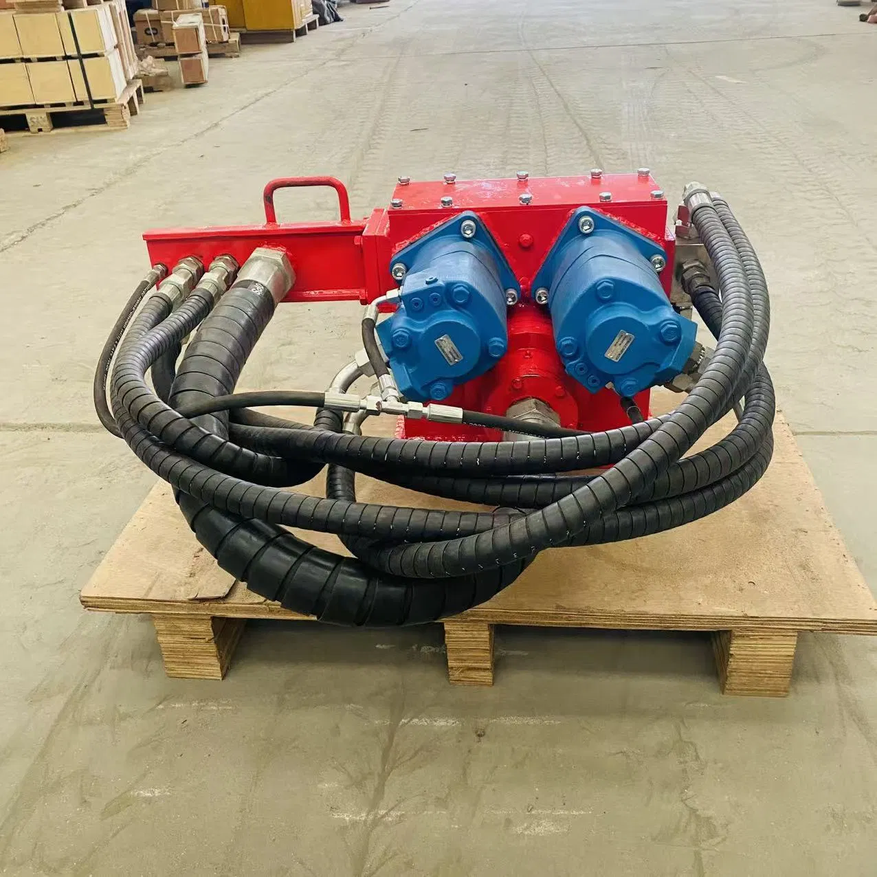 Professional Rotary Power Head Assembly for Heavy-Duty Water Well Drilling Rigs
