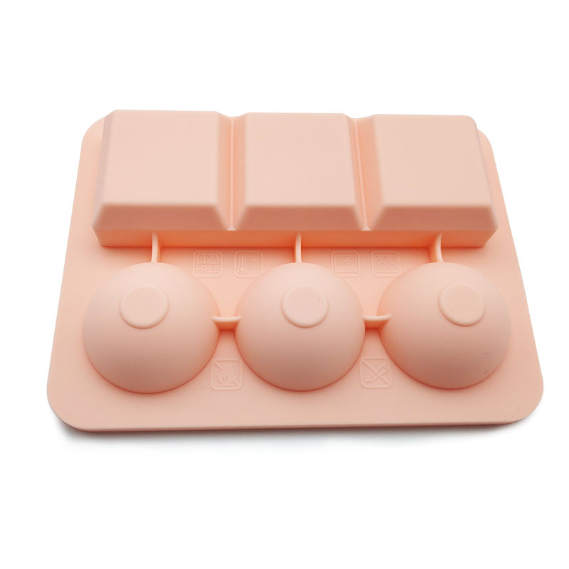 Гибкая силиконовая форма для льда