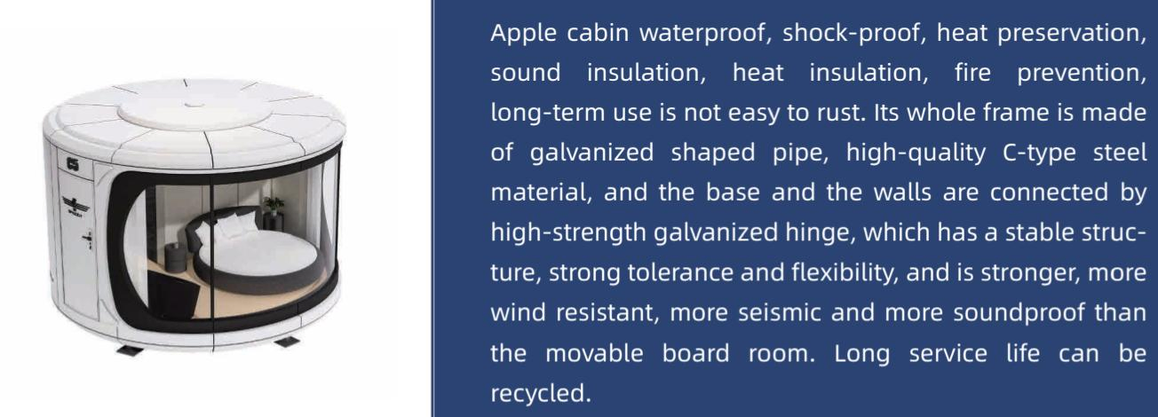 Popular Modern Steel Prefab House /Fast Assembly Steel Structure+Sandwich Panel Wellcamp Modular Prefab Hom for Residential Vacation Prefabricated House