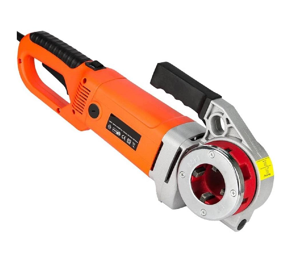 1/2" to 2"Portable Handheld Electric Pipe Threader 6 Dies Pipe Threading Machine