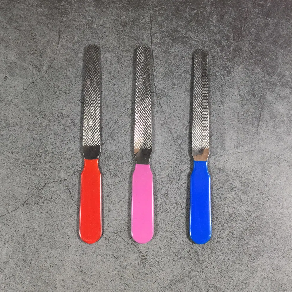 Stainless Steel Manicure and Pedicure Tools Nails Art Supplies Products Wholesale Pet Cat Dog Metal Nail File
