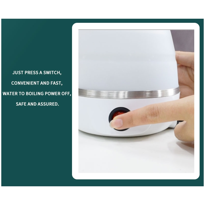 Compact Electric Folding Kettle for Hassle-Free Travel Needs