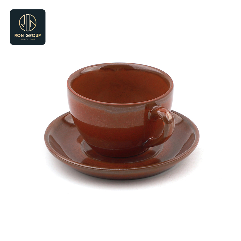 Hot Selling Luxury Drinkware Eco-Friendly Ceramic Klin Cafe Tea Commercial Coffee Cup