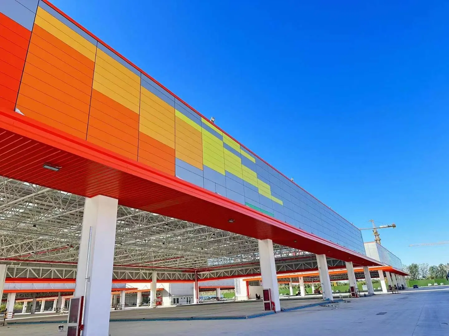 Quick Assembly and Expansion Modular Steel Warehouse Building Factory