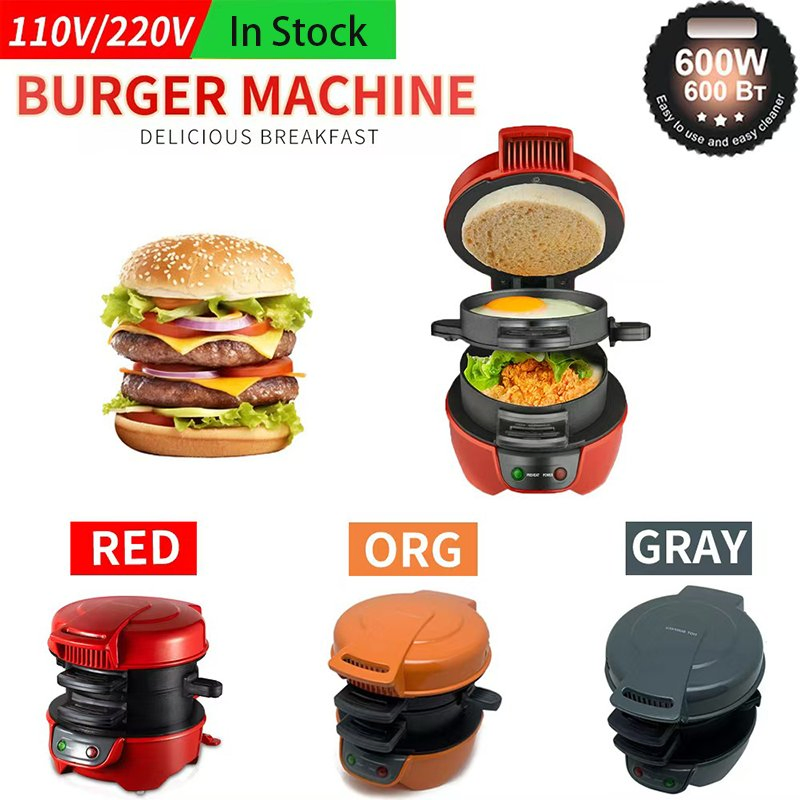 Breakfast Sandwich Maker for Mini Pancakes and Fried Eggs