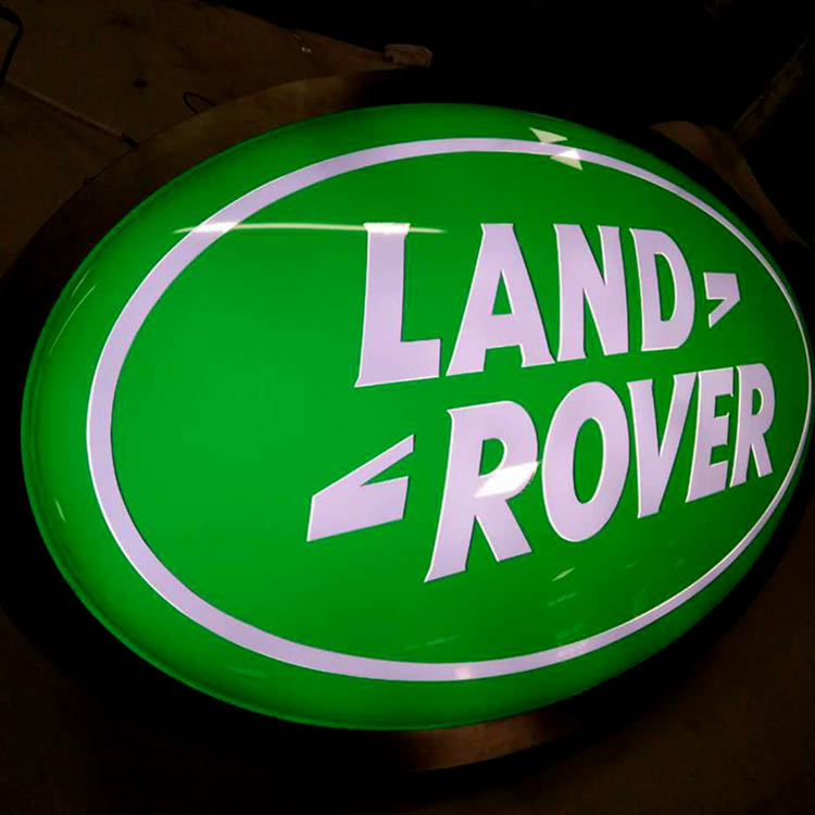 Custom LED Car Dealership Vacuum Forming Light Box