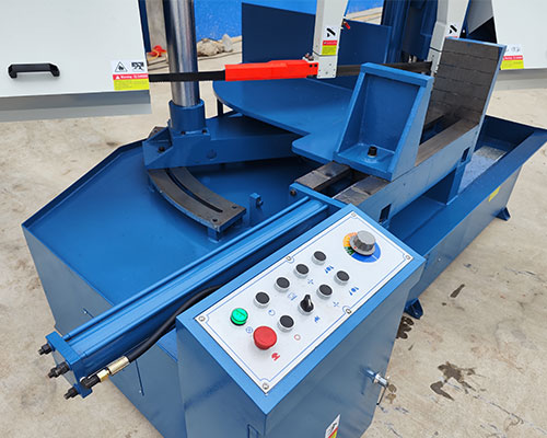 Ленточная пила по металлу автоматическая горизонтальная GHZ4235