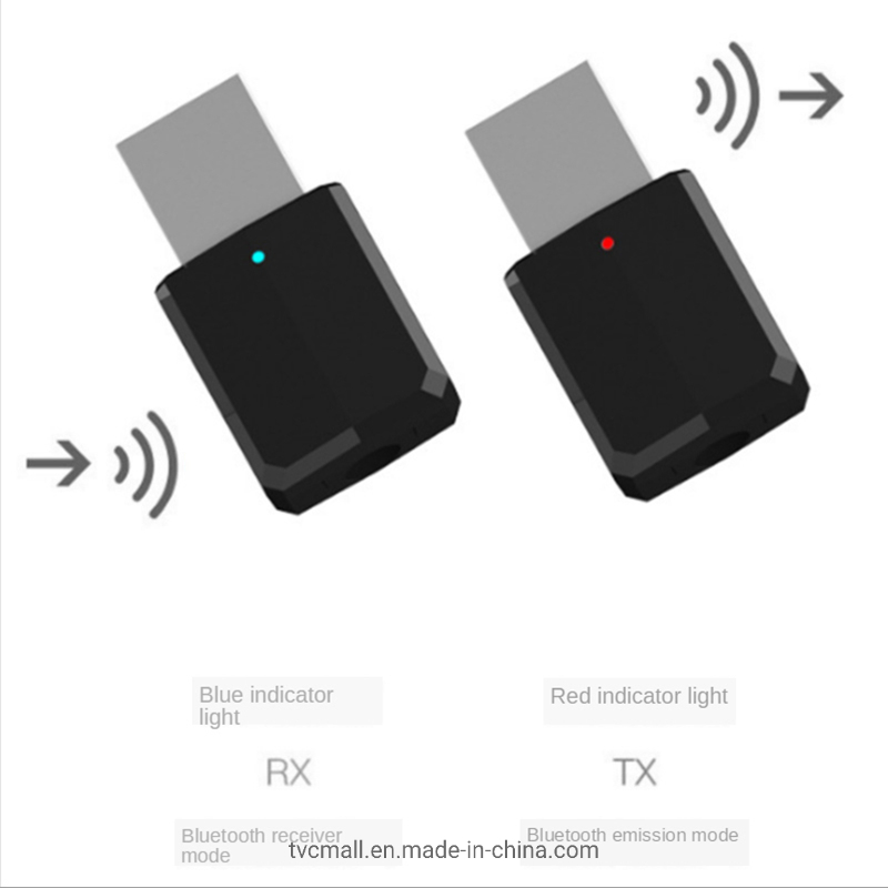 Zf169 Bluetooth Audio Transmitter Receiver Combo USB Bluetooth Audio Adapter for TV/Computer/PC