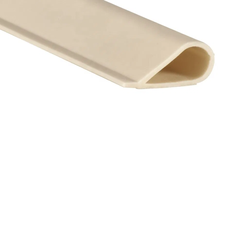 Self Adhesive Teardrop Shape Acoustic Fire and Smoke Silicone Rubber Seals Gasket