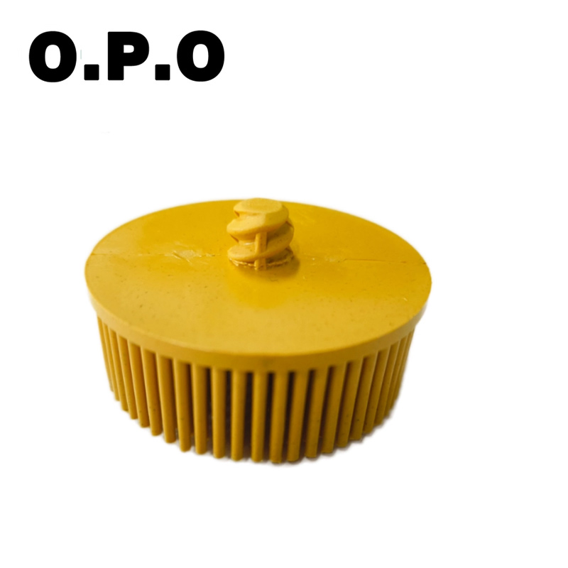 Абразивные щетки-диски с щетиной для полировки и шлифовки