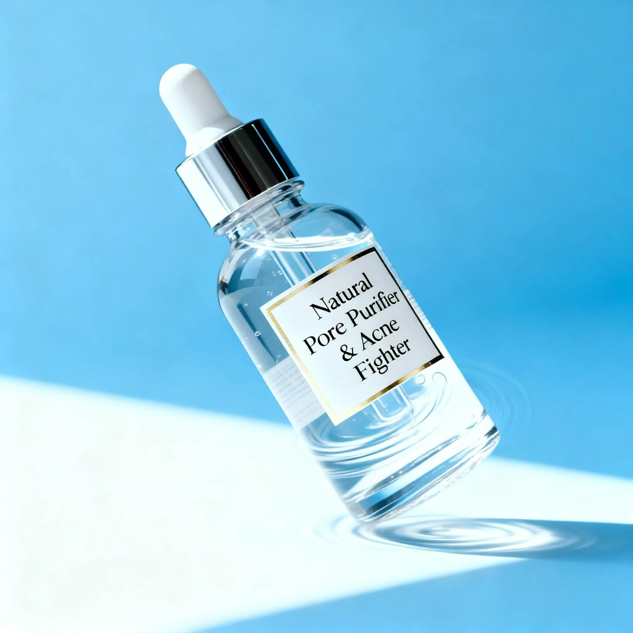 After Shave Soothing and Healing Face Toner with Zanthoxylum Bungeanum Fruit Extract for Post-Shave Calm and Irritation Relief