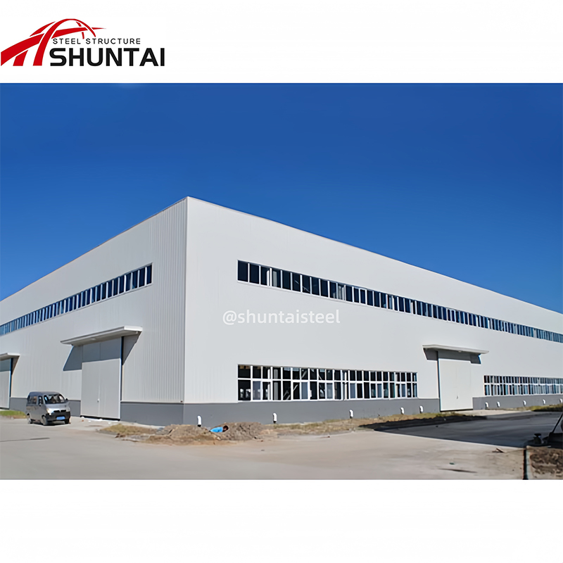 Prefabricated Light Steel Structure Workshop Building Warehouse Shed Hangar Steel Structure Warehouse