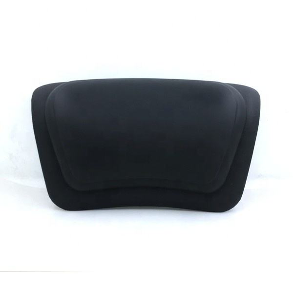 Hot Tub Double Layer with 2 Suction Cups PU SPA Bath Pillow