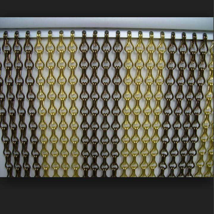 Metal Chain Link Mesh Curtains for Living Room