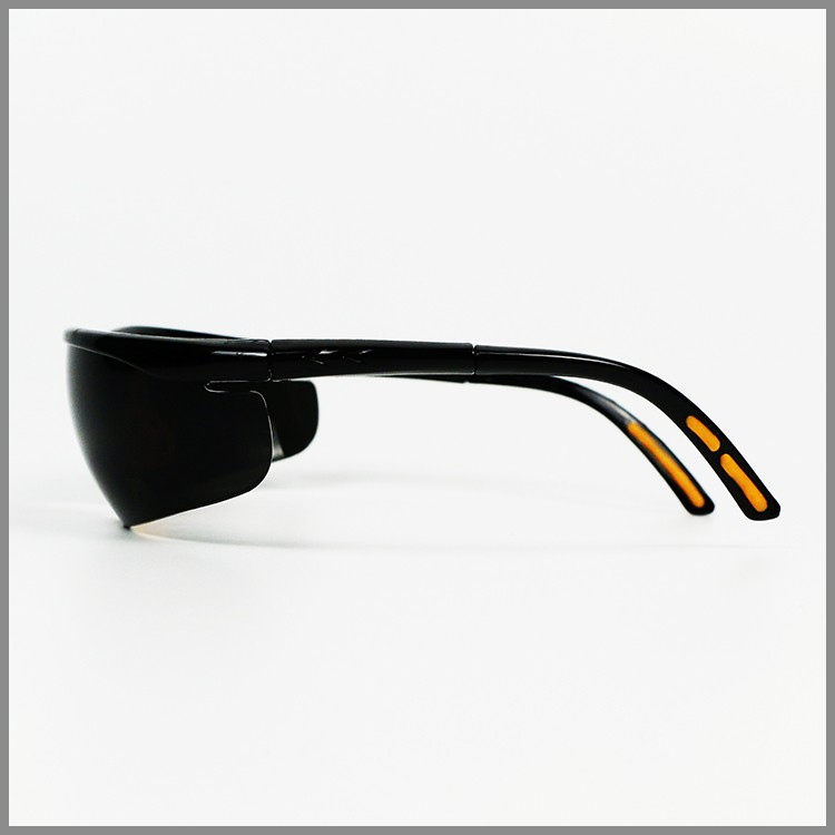 PVC+PC Stylish Half-Frame Safety Glasses for Work and Sports