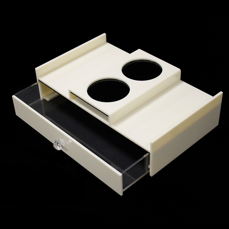 Hotel Washing Room Acrylic Toothpaste Toothbrush Combing Storage Box