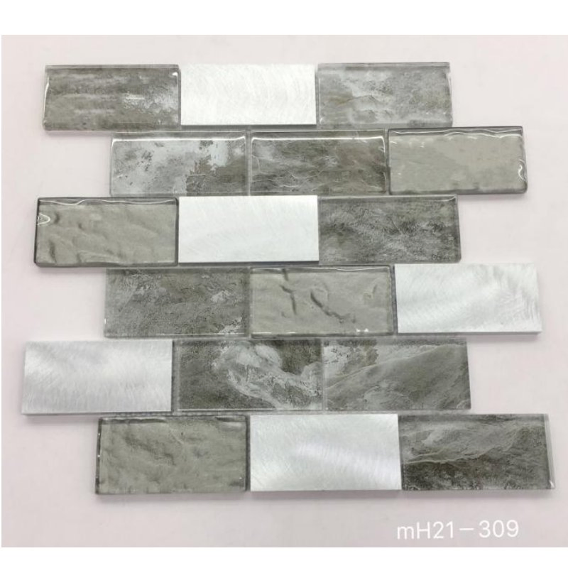 Blue and Green Colour Glass Mosaic Tiles for Swimming Pool Bathroom or Bathing Pool