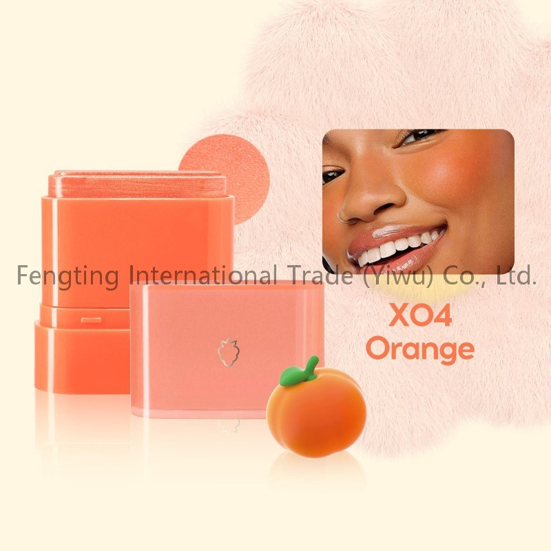 New Arrivals Custom Logo High Pigment Blush Stick Long Lasting Vegan Cosmetic Cream Smooth Silky Waterproof Makeup Blusher
