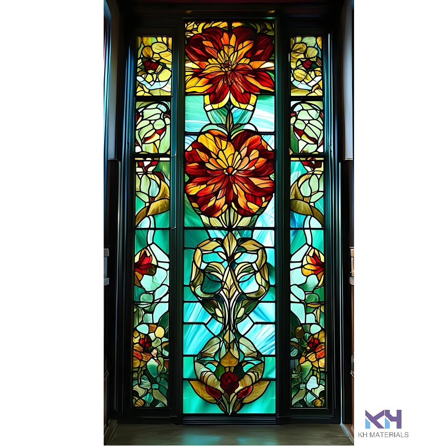 Stained Glass Panels for Exquisite Church Windows and Doors
