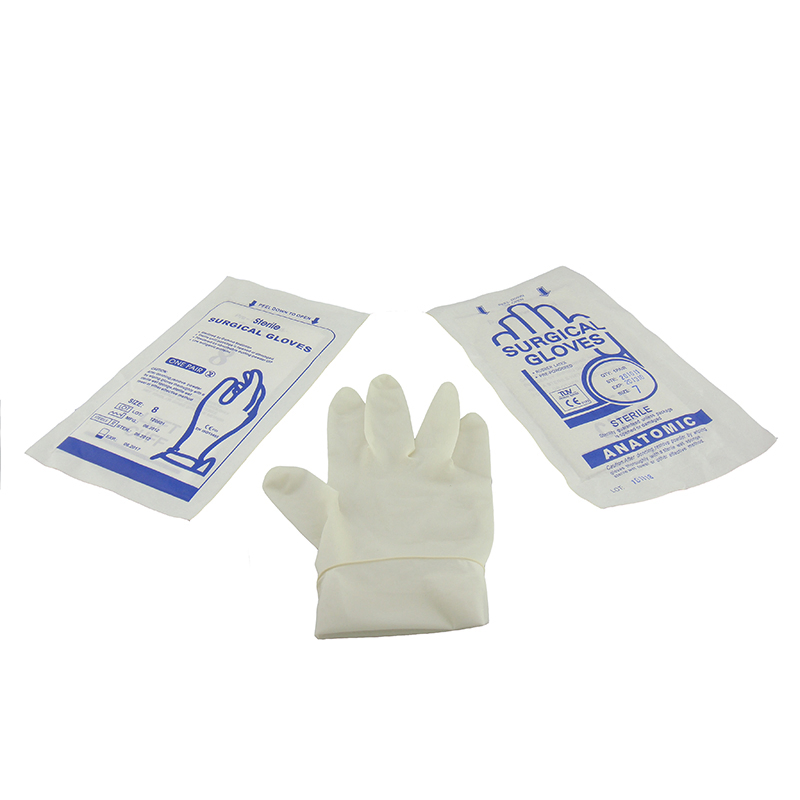 General Surgical Gloves Sterilise Orthopedic Surgical Gloves Size 8 Large