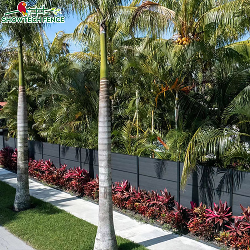 Wood Grain Composite Outdoor Fencing