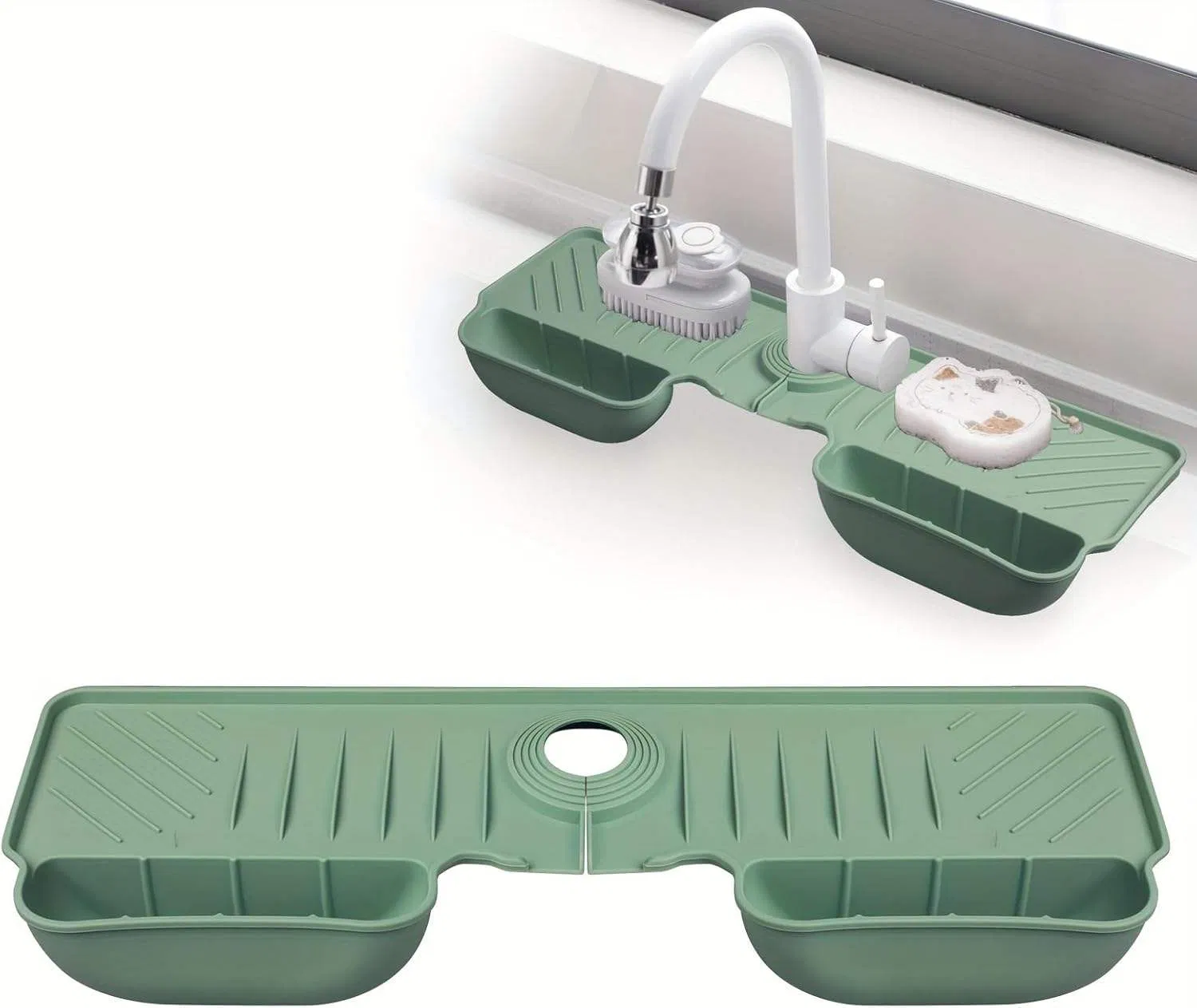 Подставка-капельница для смесителя из силикона