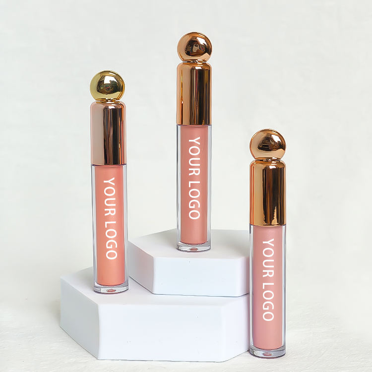 Стойкий розовый блеск для губ с высокой пигментацией