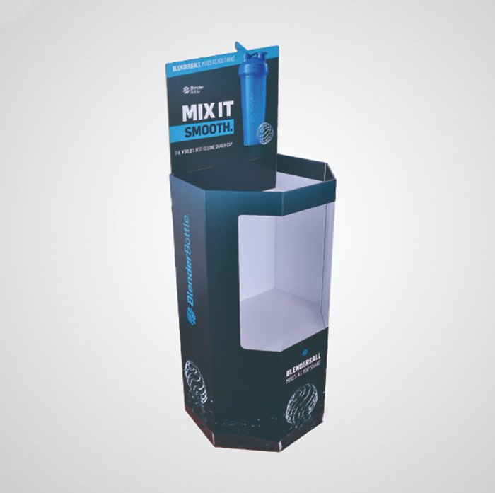 Картонный уличный мусорный бак, складной, для мероприятий