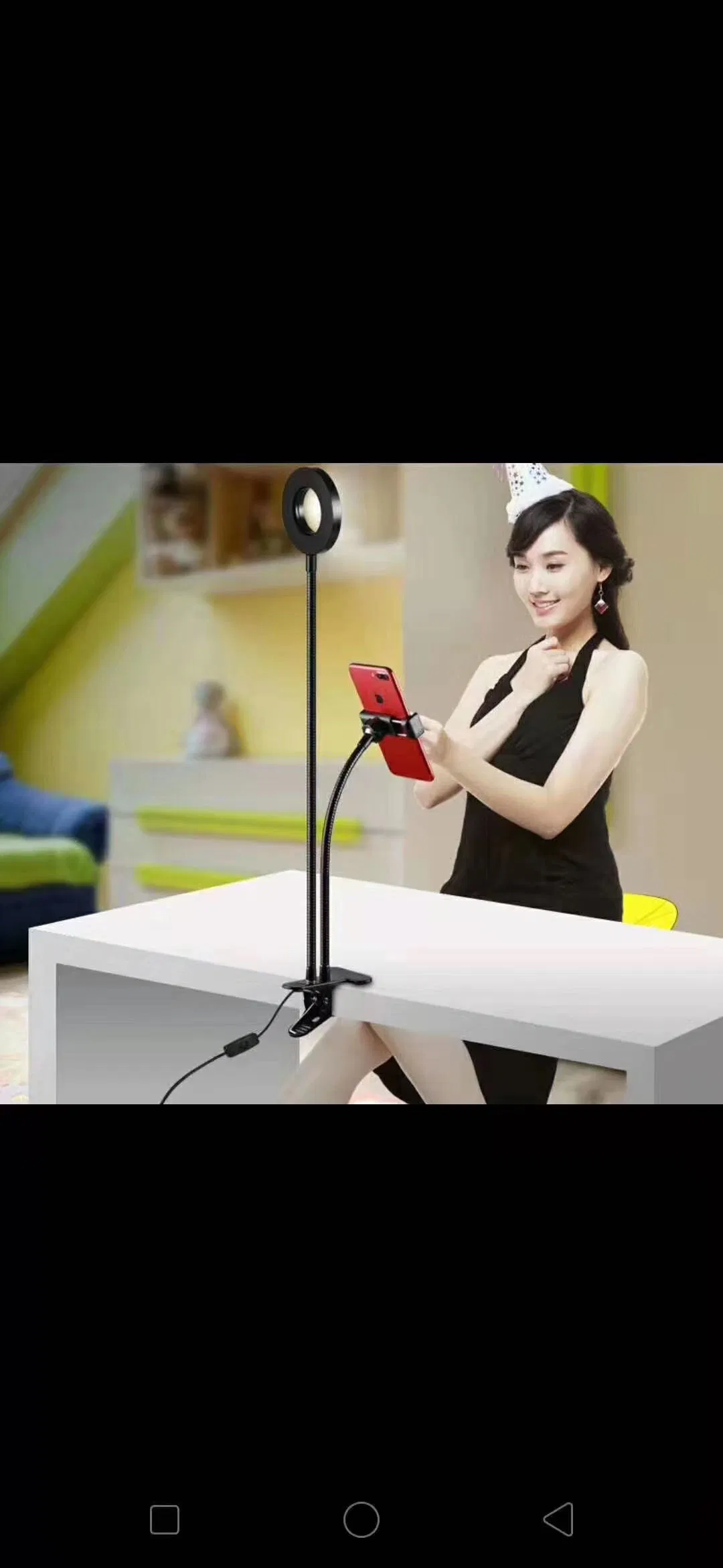 Монопод-штатив 2-в-1 с держателем для телефона