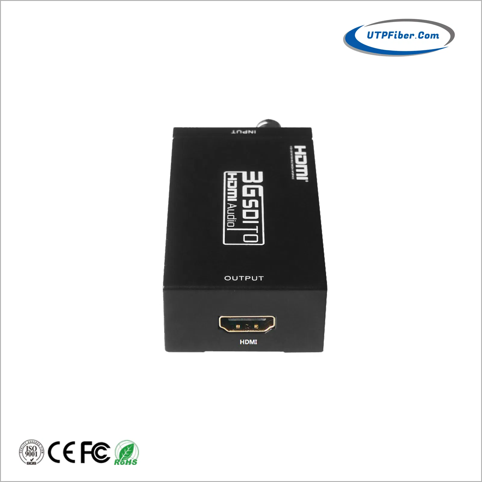 Mini HDMI to SDI Converter, HDMI to SD-SDI HD-SDI 3G-SDI Audio Video Adapter, Support 1080P 1080I for Camera Home Theater Monitor