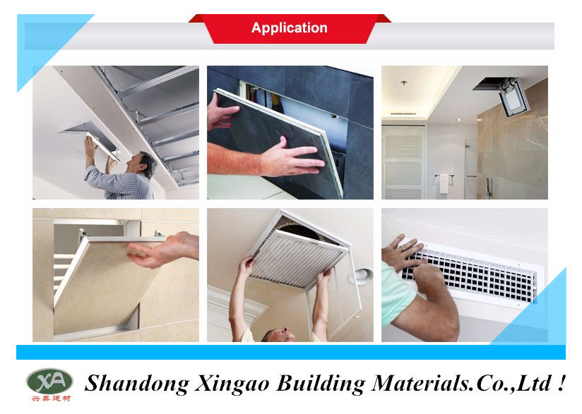 Free Sample 600*600mm Square Aluminum Drywall Access Panel